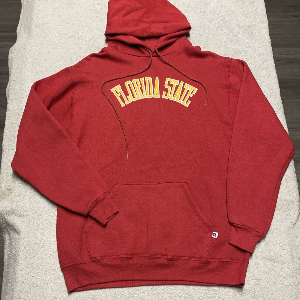 Vintage FSU Seminoles Hoodie Mens XXL Russell Athletic USA 90s